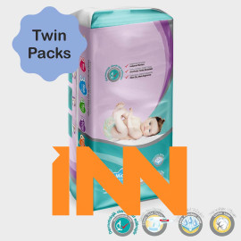 INNHJ-HUB-001 MODEL WHOLESALE NEWBORN MINI MIDI MAXI JUNIOR EXTRA LARGE FLEXIBLE UNISEX PREMIUM ABSORBENT DIAPERS